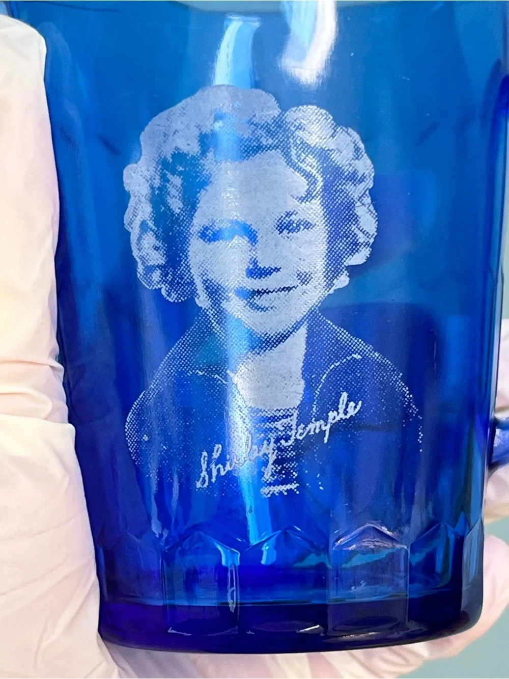 Cobalt Blue elegant vintage
